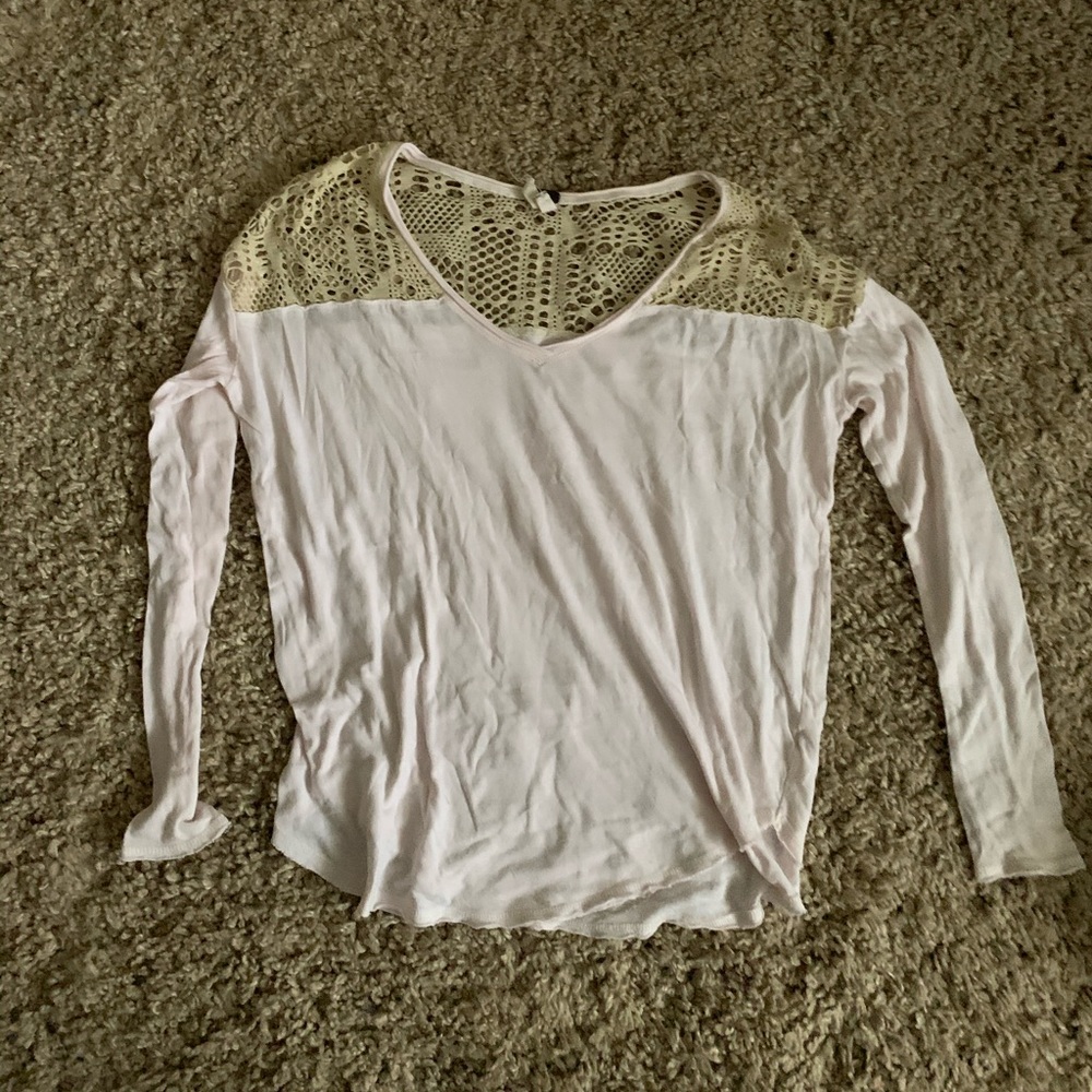 Free People Long Sleeve Tee